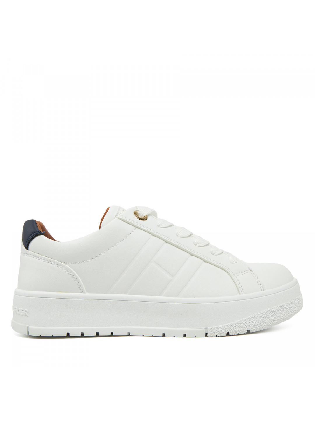 Sneakersy Tommy Hilfiger Low Cut Lace-Up Sneaker T3X9-33857-1355 S Bílá